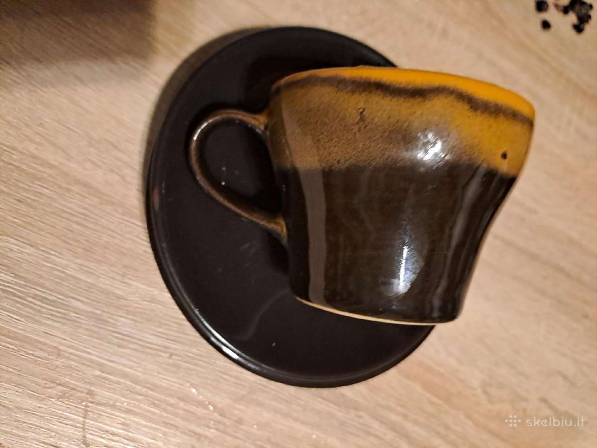 Kavos espresso rinkinys keramikinis - nuotraukos Nr. 3