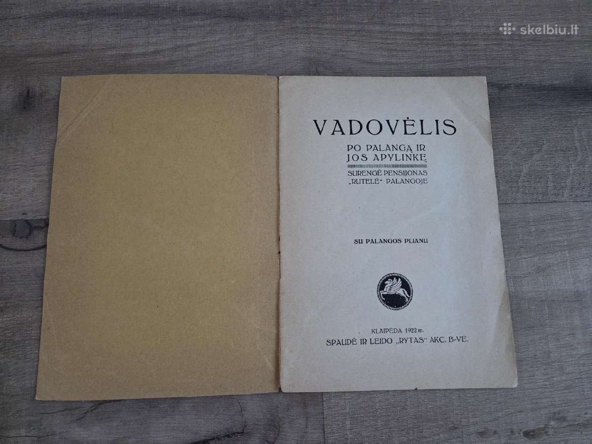Vadovėlis po Palangą ir jos apylinkes 1922 m. - nuotraukos Nr. 2