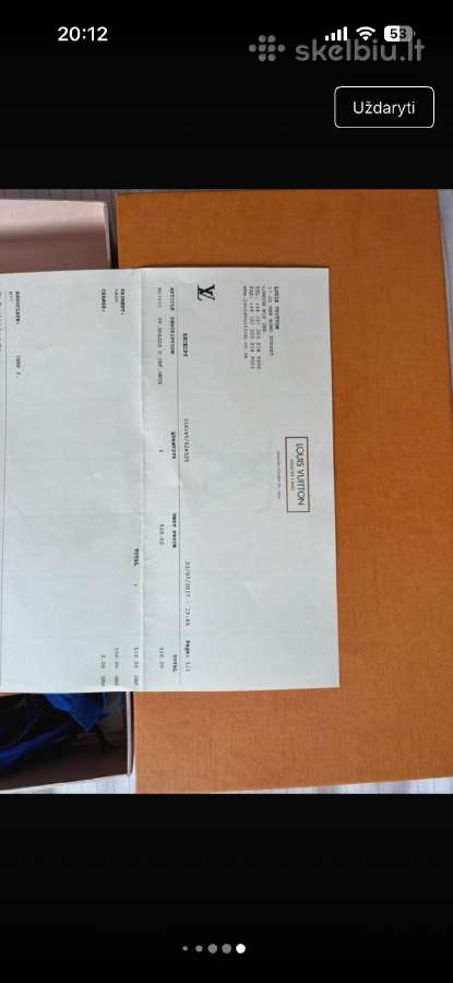 Parduodama originali Louis Vuitton Brazza pinigine - nuotraukos Nr. 6