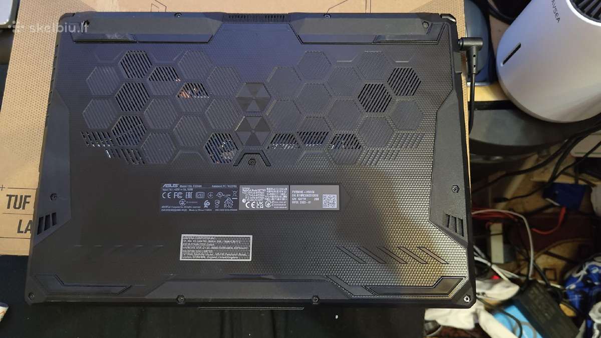 Asus Tuf Gaming F15(fx506h),15.6" Fhd 144hz - nuotraukos Nr. 7