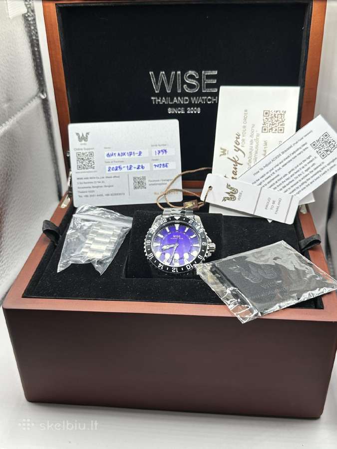 Microbrand Wise Adamascus True Gmt - nuotraukos Nr. 11