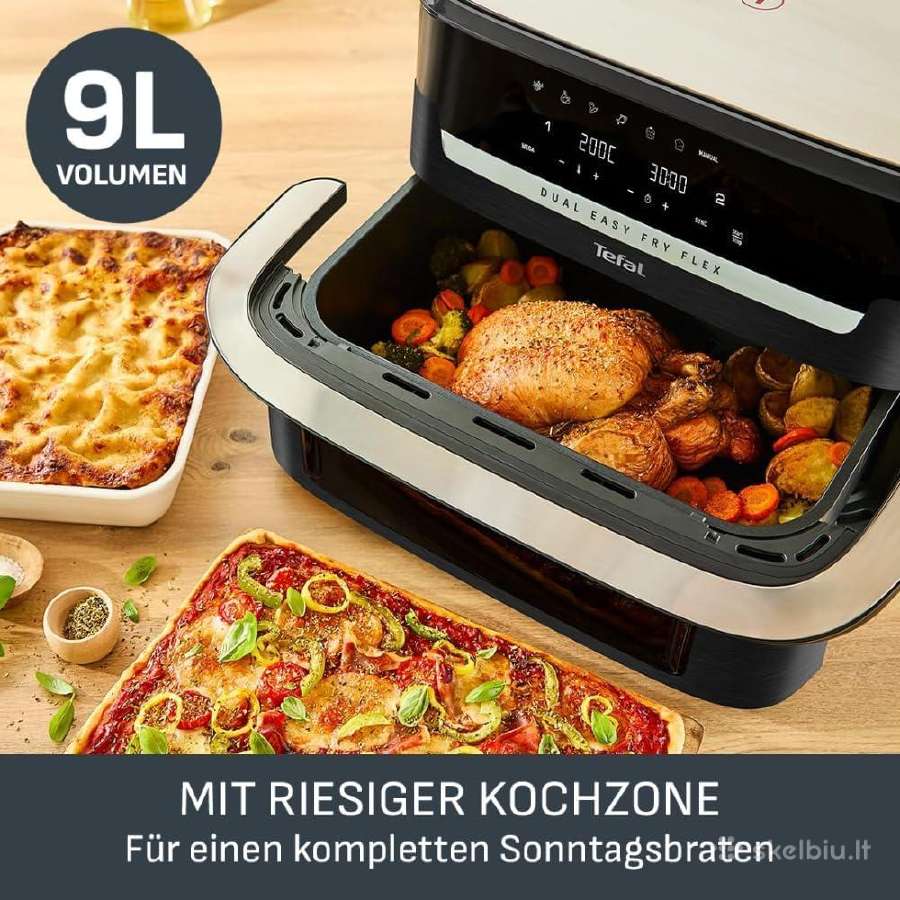 Tefal Dual Easy Fry Flex gruzdintuvė - nuotraukos Nr. 2