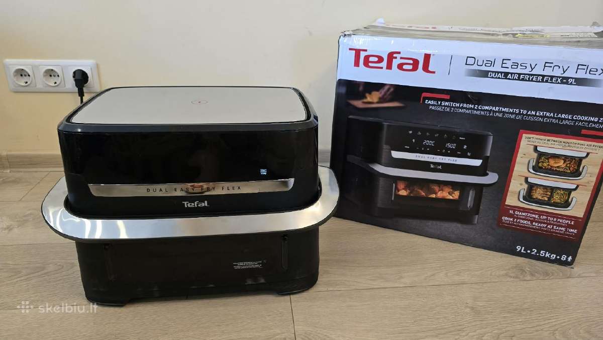 Tefal Dual Easy Fry Flex gruzdintuvė - nuotraukos Nr. 5