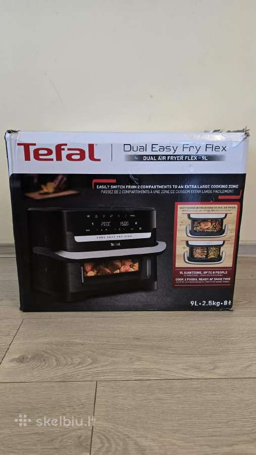 Tefal Dual Easy Fry Flex gruzdintuvė - nuotraukos Nr. 8