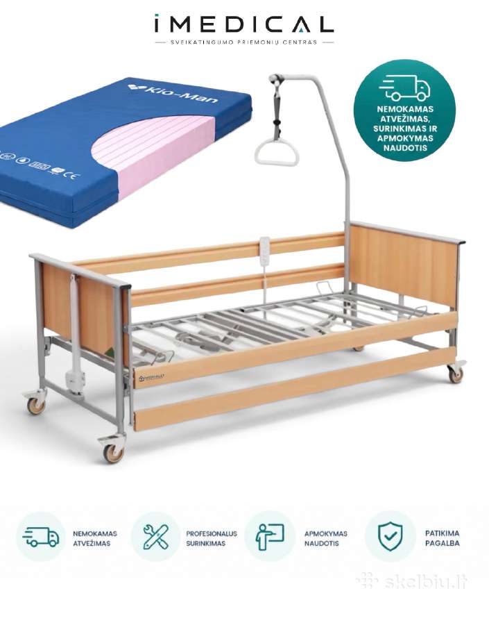 Elektrinės Funkcinės Slaugos Lovos - imedical LT - nuotraukos Nr. 3