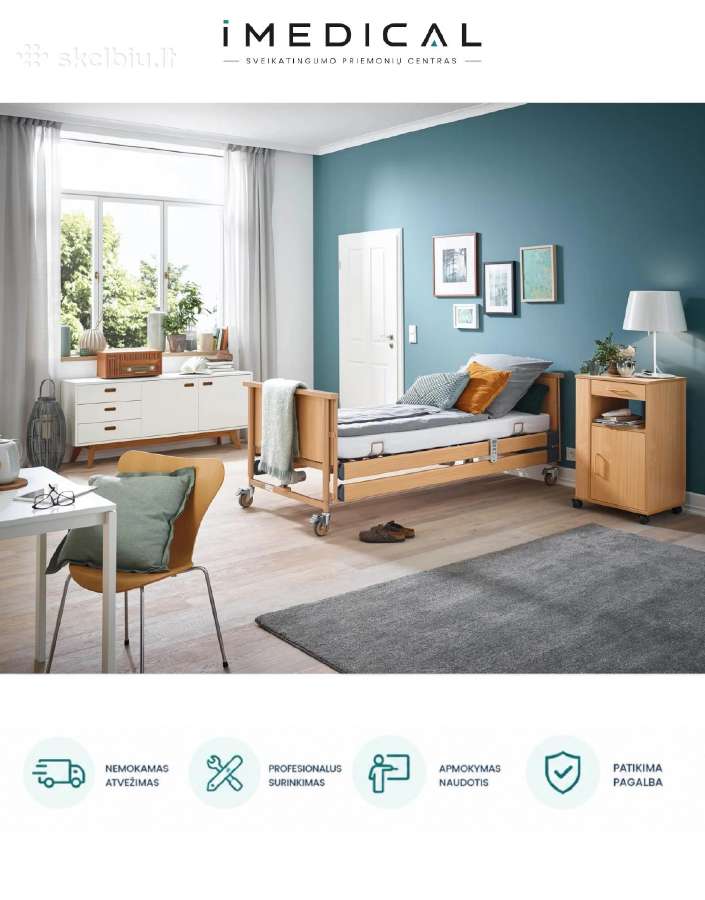 Elektrinės Funkcinės Slaugos Lovos - imedical LT - nuotraukos Nr. 6