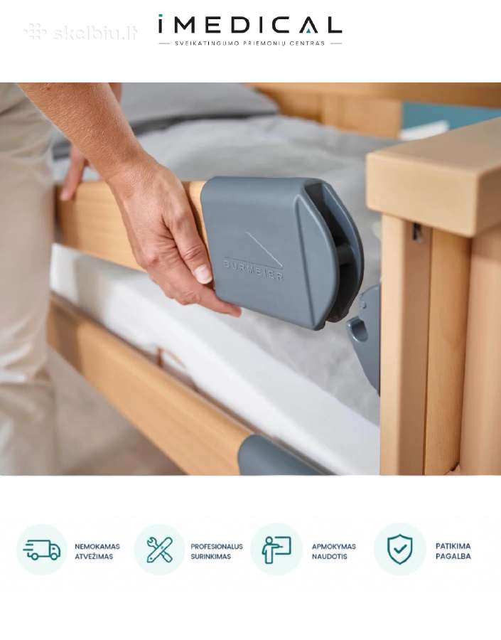 Elektrinės Funkcinės Slaugos Lovos - imedical LT - nuotraukos Nr. 7