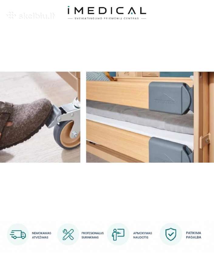 Elektrinės Funkcinės Slaugos Lovos - imedical LT - nuotraukos Nr. 8