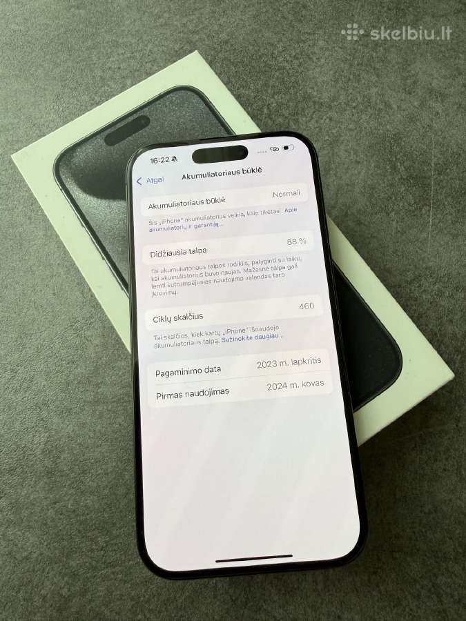 iPhone 15 Pro - nuotraukos Nr. 5