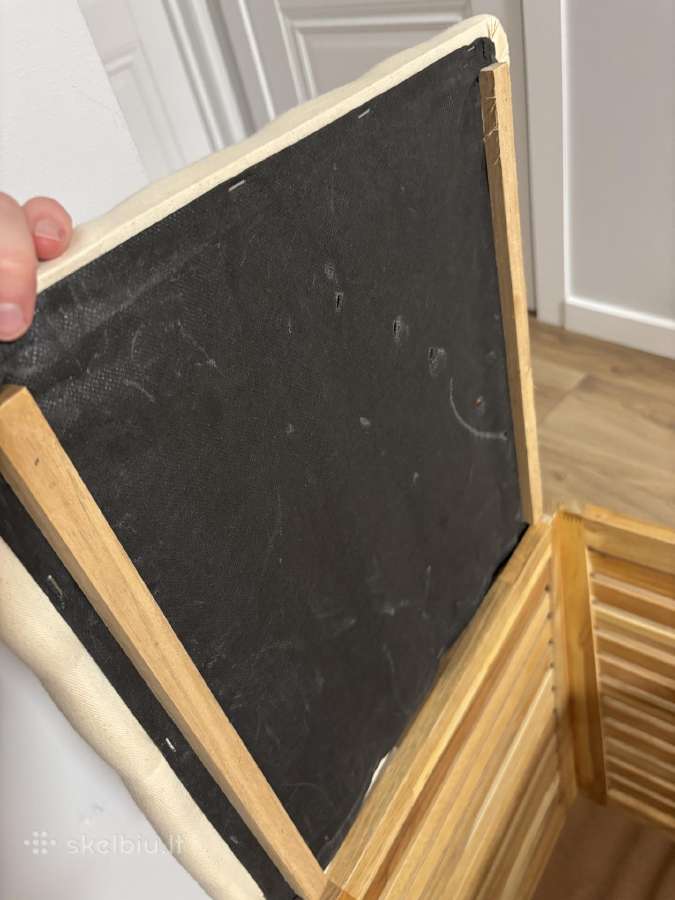 Medinis skalbinių krepšys - nuotraukos Nr. 6