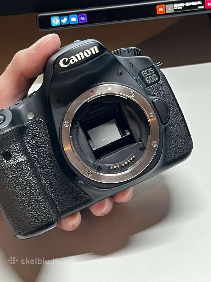 Canon EOS 60d + 3 akumuliatoriai (Rida tik 34k) - nuotraukos Nr. 6