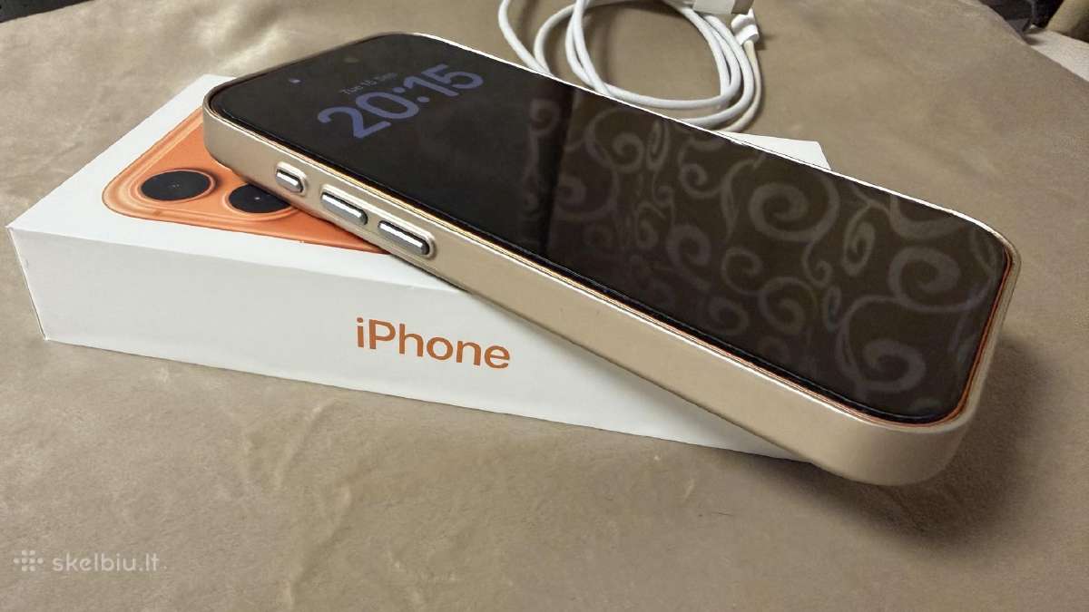 iPhone 17 Pro 512 GB, Cosmic Orange, 100 % baterij - nuotraukos Nr. 12