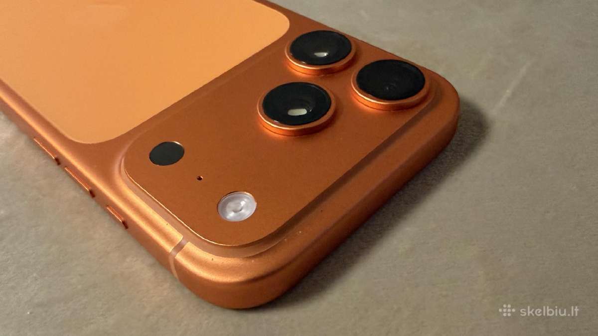 iPhone 17 Pro 512 GB, Cosmic Orange, 100 % baterij - nuotraukos Nr. 5