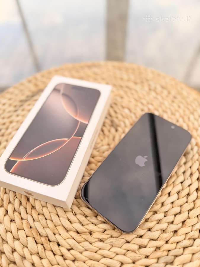 iPhone 16 Pro 256 GB Desert Titanium - nuotraukos Nr. 2