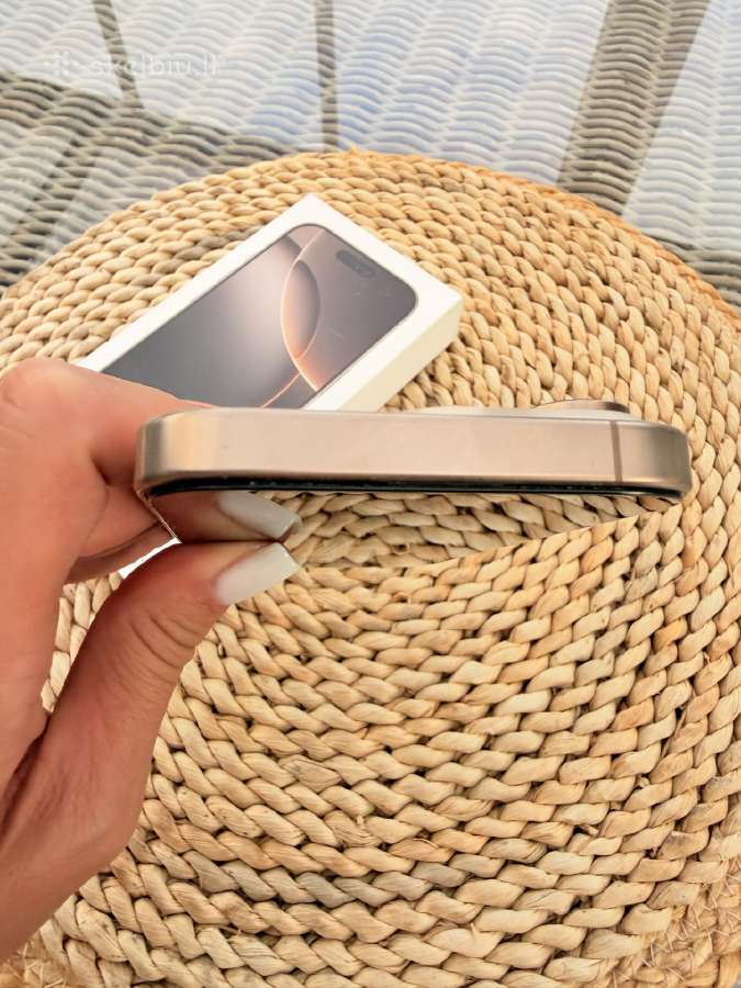 iPhone 16 Pro 256 GB Desert Titanium - nuotraukos Nr. 5