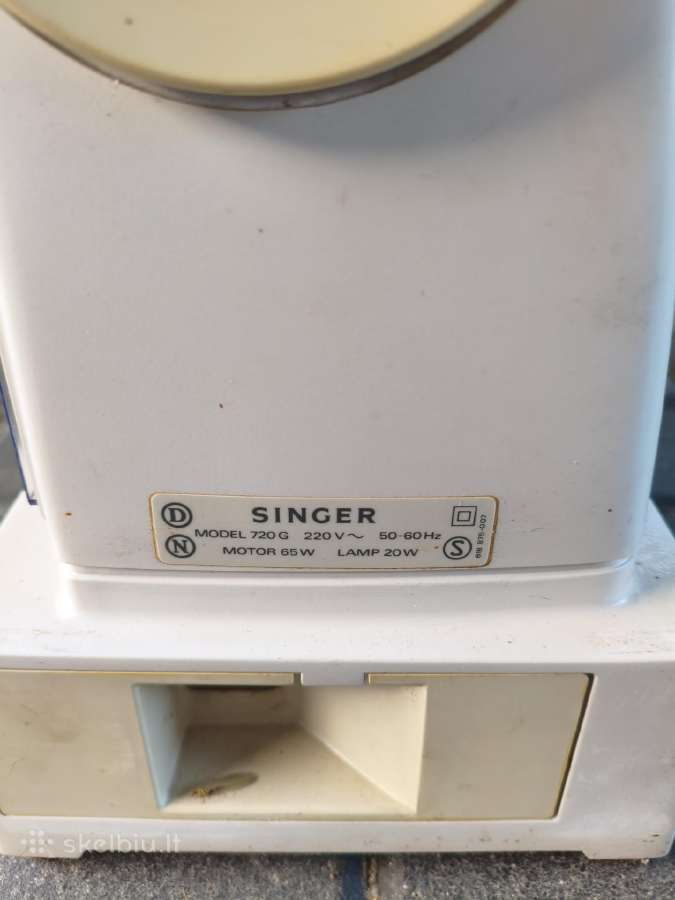 Elektrinė Singer 720 siuvimo mašina - nuotraukos Nr. 7
