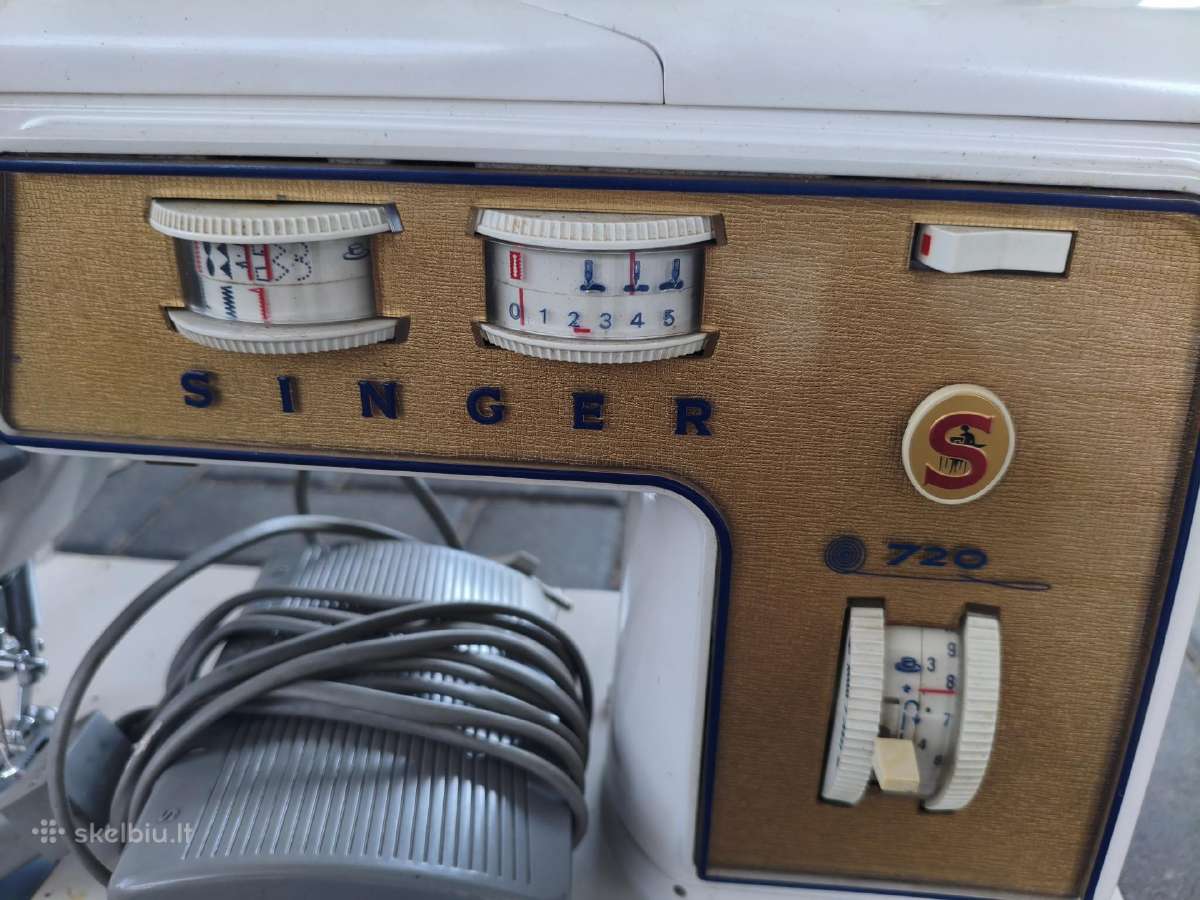 Elektrinė Singer 720 siuvimo mašina - nuotraukos Nr. 3