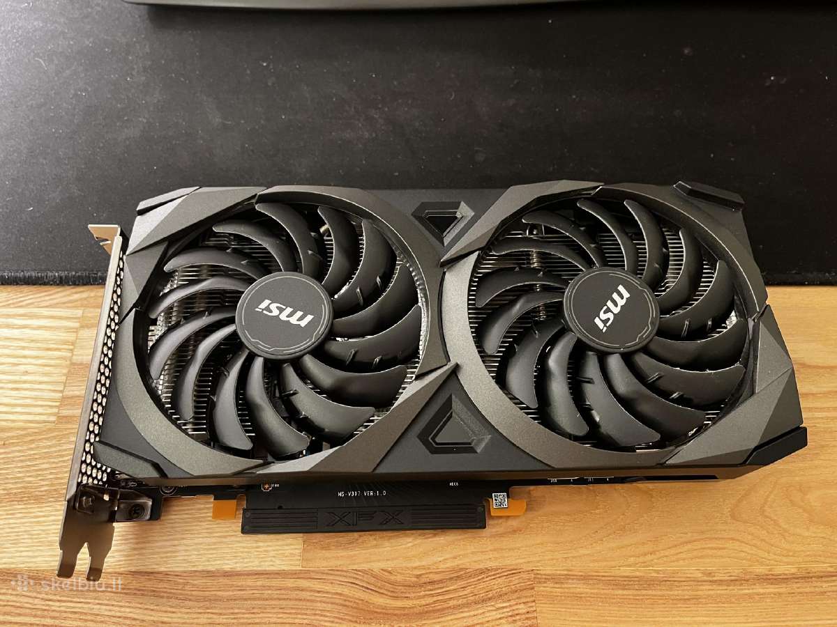 Msi Rtx 3060 12gb ventus 2x - nuotraukos Nr. 3
