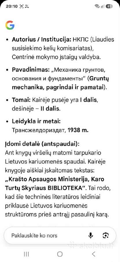 Grunto mechanika, pagrindai ir fundamentai - nuotraukos Nr. 6