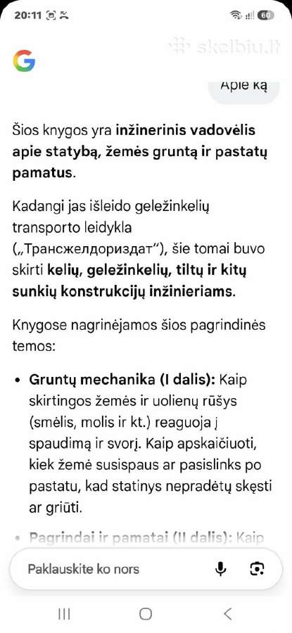 Grunto mechanika, pagrindai ir fundamentai - nuotraukos Nr. 4