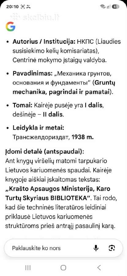 Grunto mechanika, pagrindai ir fundamentai - nuotraukos Nr. 6