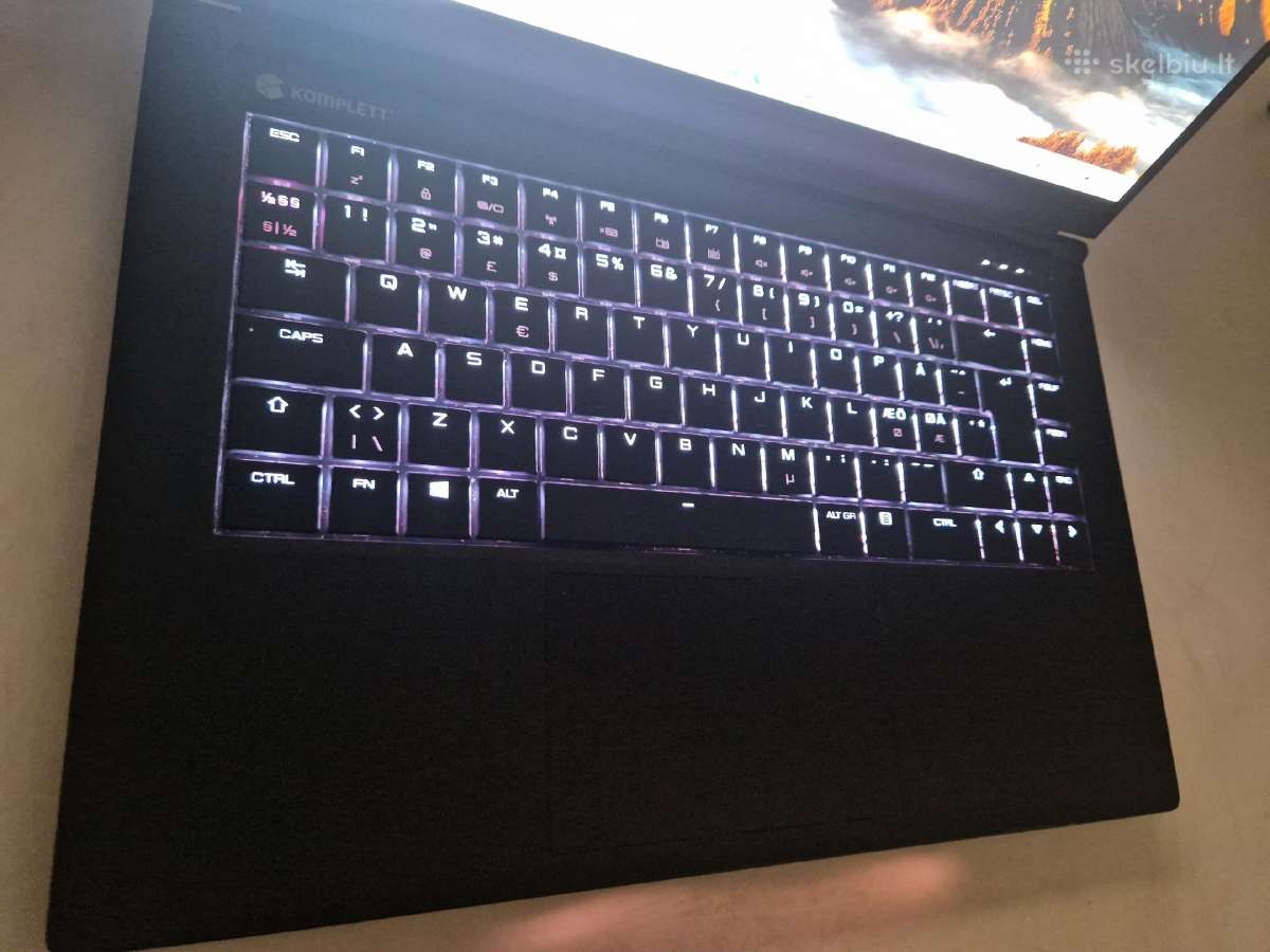 Komplett Khameleon Gtx 1660 / i5-9750u/16gb/256ssd - nuotraukos Nr. 6