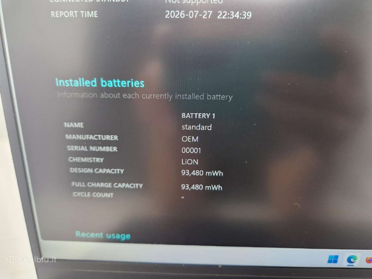 Komplett Khameleon Gtx 1660 / i5-9750u/16gb/256ssd - nuotraukos Nr. 12