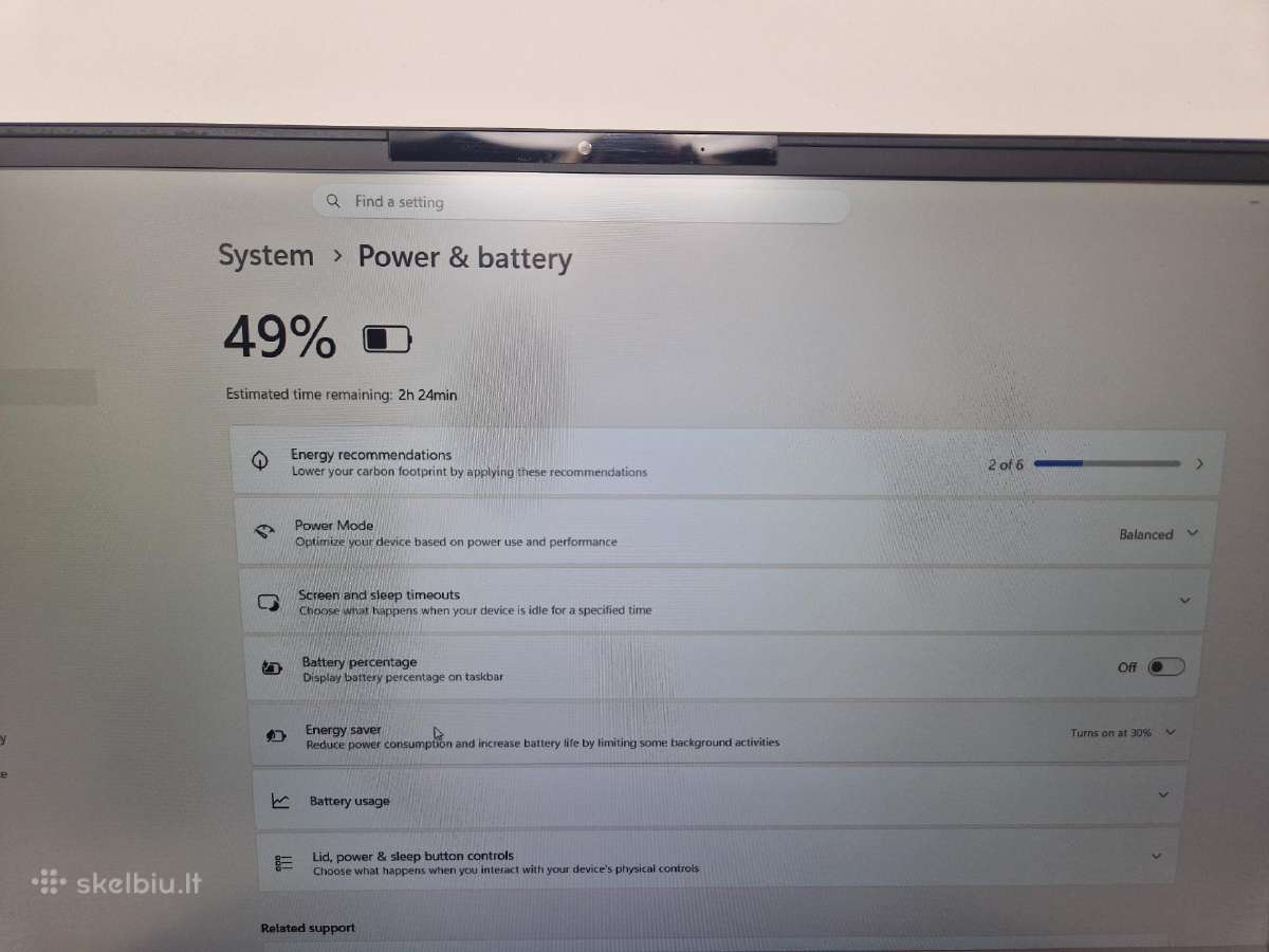 Komplett Khameleon Gtx 1660 / i5-9750u/16gb/256ssd - nuotraukos Nr. 13