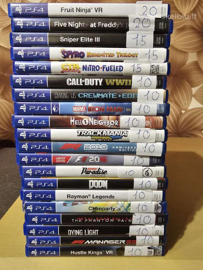 Ps4 žaidimai - nuotraukos Nr. 2