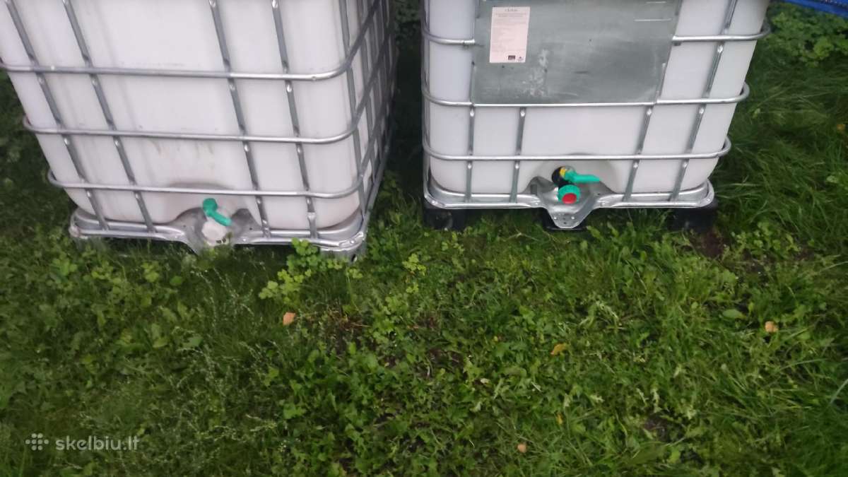 Talpa vandeniui 1000l tonine Ibc laistymui - nuotraukos Nr. 4