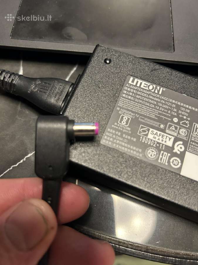 Liteon 120w laptop pakrovejas Asus/toshiba - nuotraukos Nr. 3