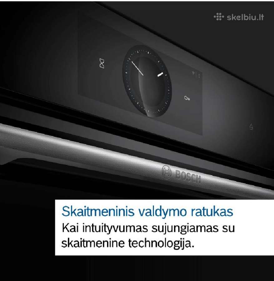 Bosch Hbg7742b1s – išmani 8 serijos orkaitė - nuotraukos Nr. 2