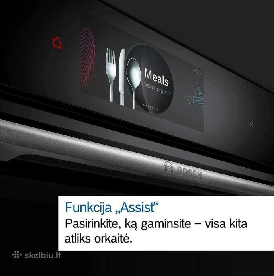 Bosch Hbg7742b1s – išmani 8 serijos orkaitė - nuotraukos Nr. 3
