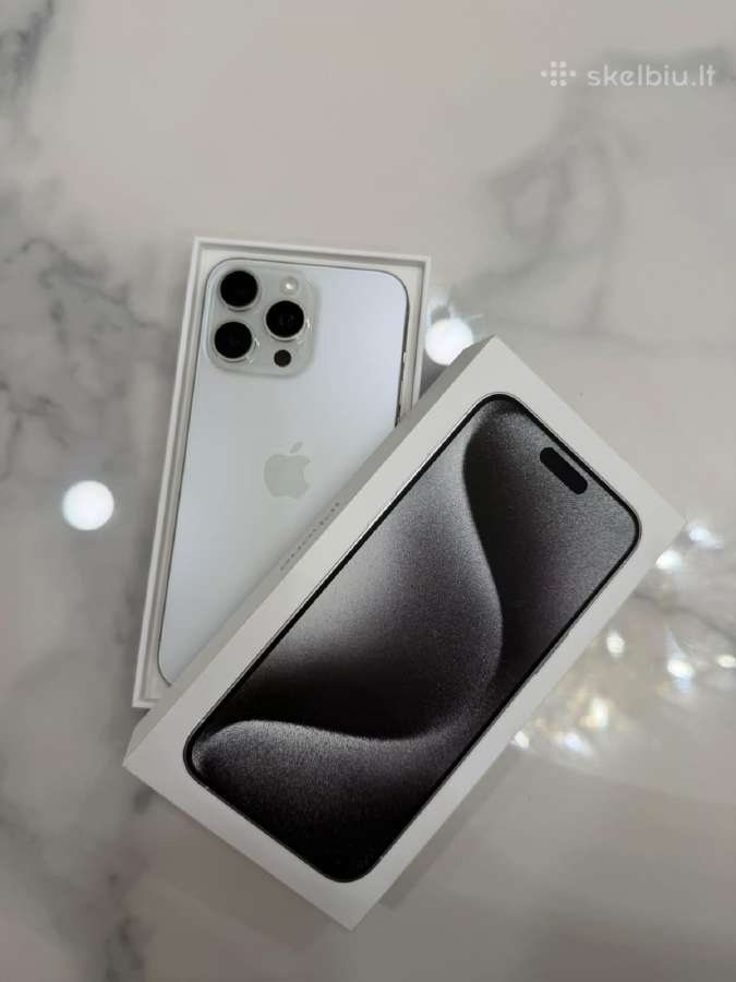 Parduodu labai geros bukles iPhone 15 pro max. - nuotraukos Nr. 2