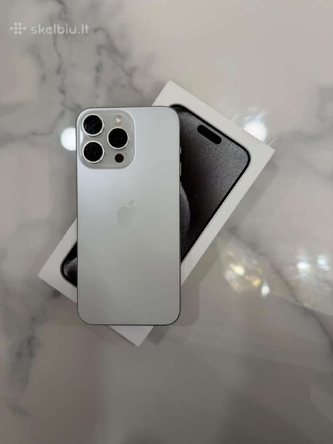 Parduodu labai geros bukles iPhone 15 pro max. - nuotraukos Nr. 5