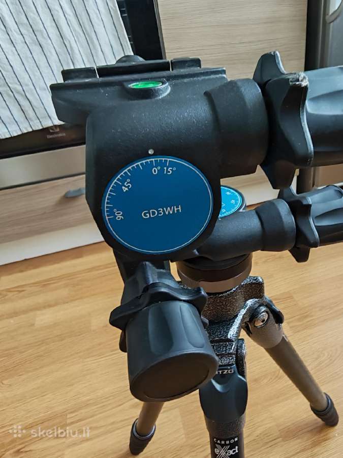 Gitzo Gt1542 Trikojis + Benro Gd3wh galvutė - nuotraukos Nr. 5