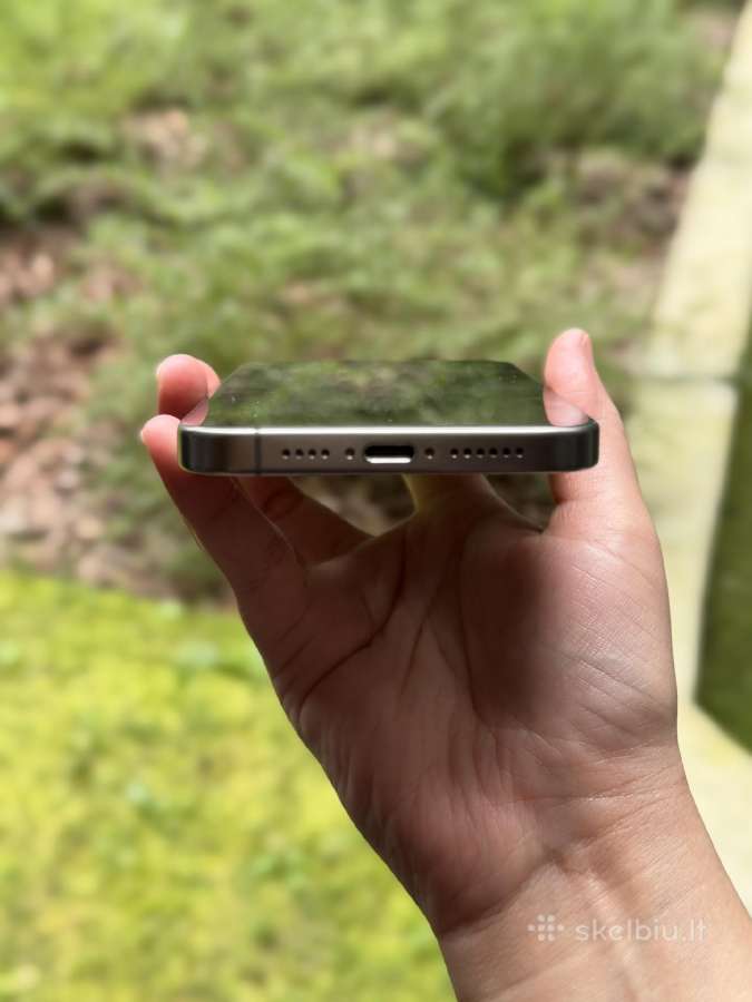 iPhone 15 Pro Max, 256 GB, Natural Titanium - nuotraukos Nr. 3