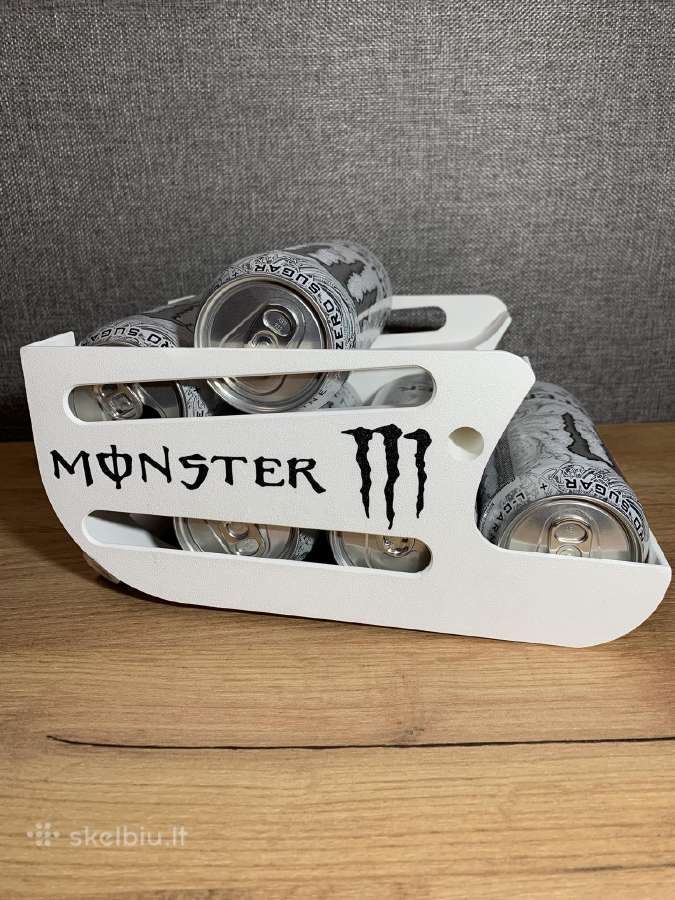 Monster energy skardinių laikiklis. - nuotraukos Nr. 2
