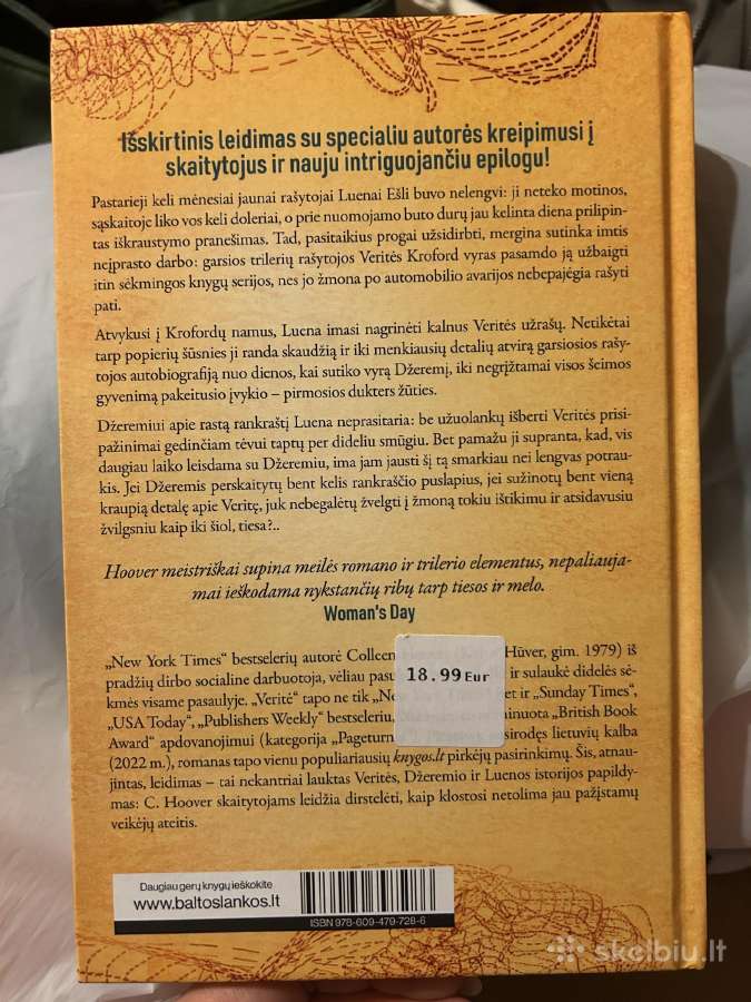 Colleen Hoover “veritė - nuotraukos Nr. 2