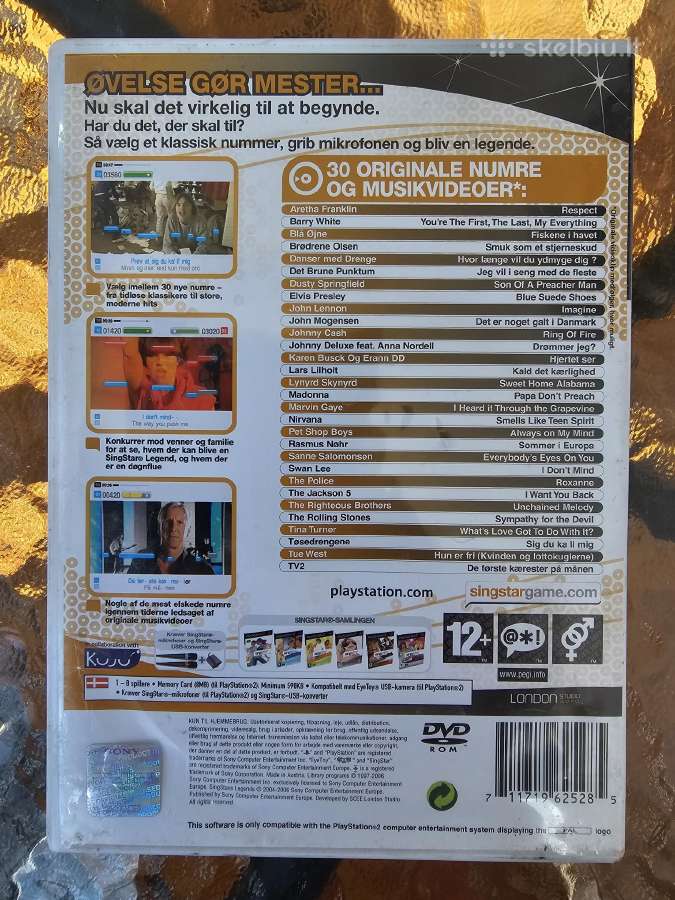 Playstation2 3x žaidimų rinkinys / Playstation 2 - nuotraukos Nr. 13