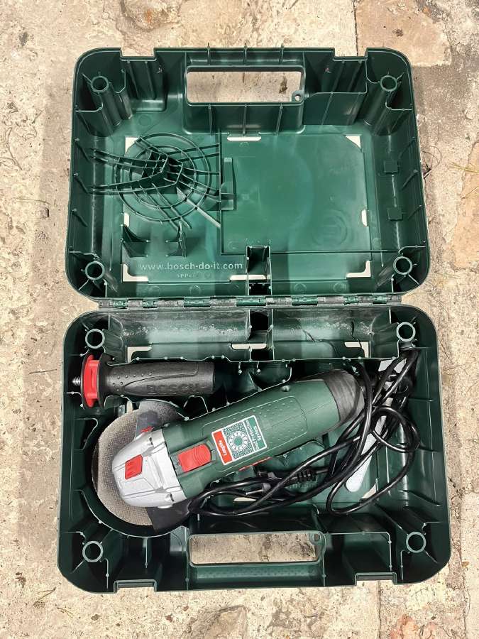 Bosch Pws 850-125 kampinis šlifuoklis - nuotraukos Nr. 2