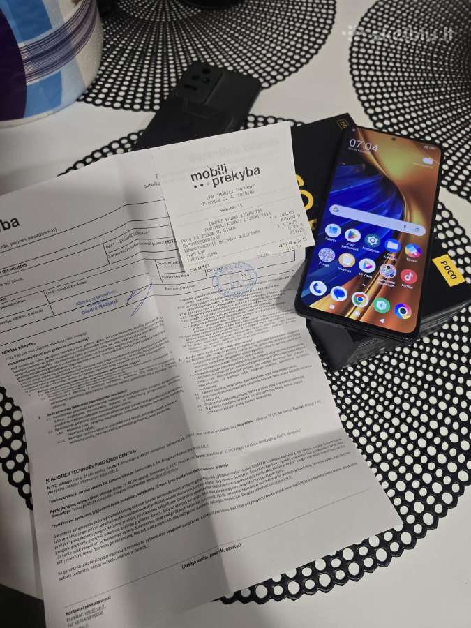 Xiaomi Poco F4 256gb - nuotraukos Nr. 5