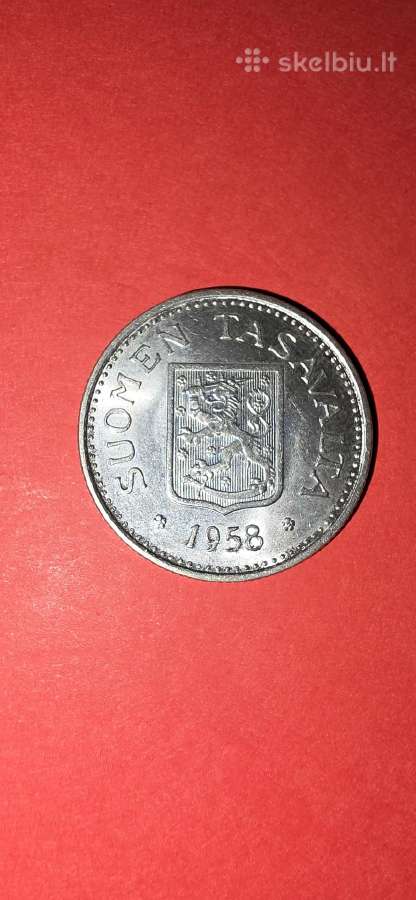 Suomija 100 markių 1958 - nuotraukos Nr. 2