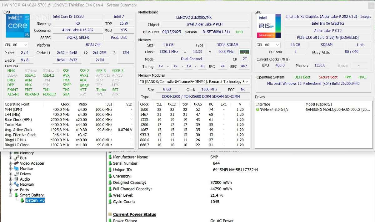 Lenovo Thinkpad E14 Gen4 - nuotraukos Nr. 4