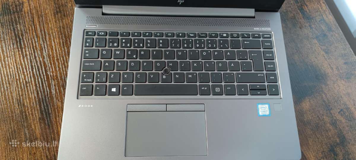 Hp Zbook G6, i7, 16gb RAM, 512gb SSD - nuotraukos Nr. 4