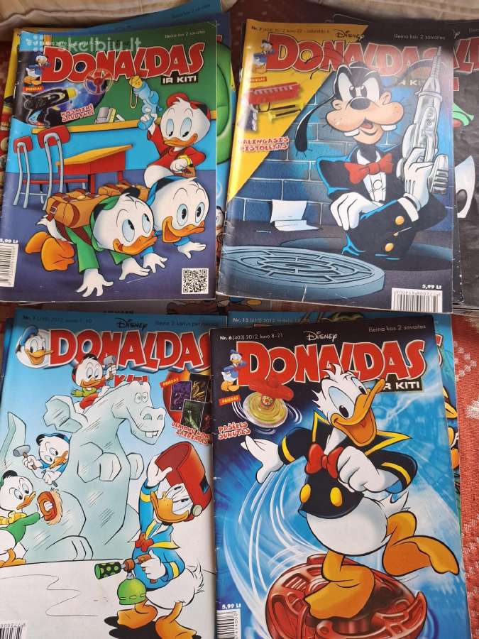 Donaldas ir kiti komiksai - nuotraukos Nr. 5