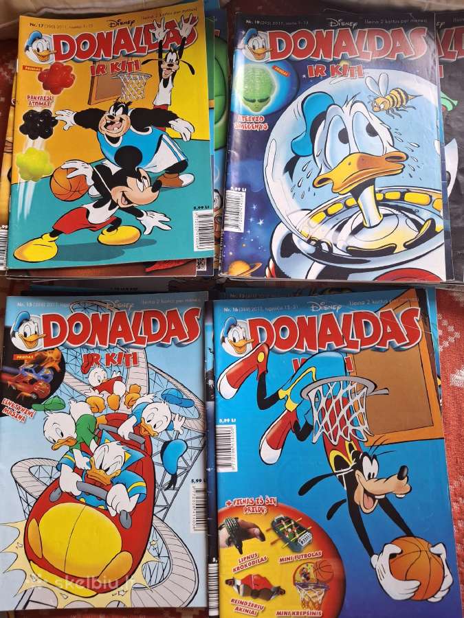 Donaldas ir kiti komiksai - nuotraukos Nr. 7