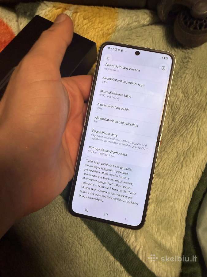 Samsung galaxy z flip 6 - nuotraukos Nr. 2