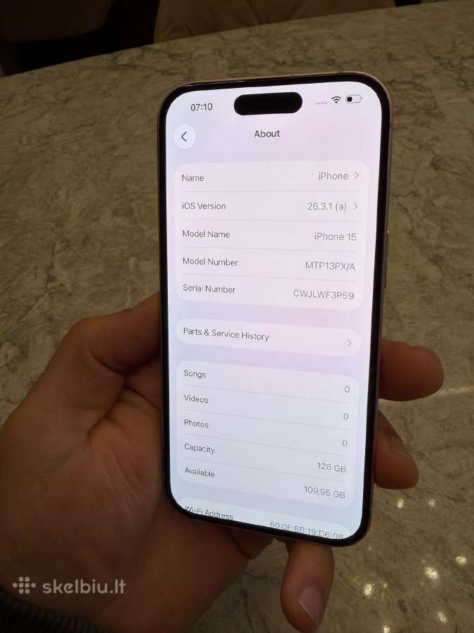iPhone 15 - nuotraukos Nr. 9