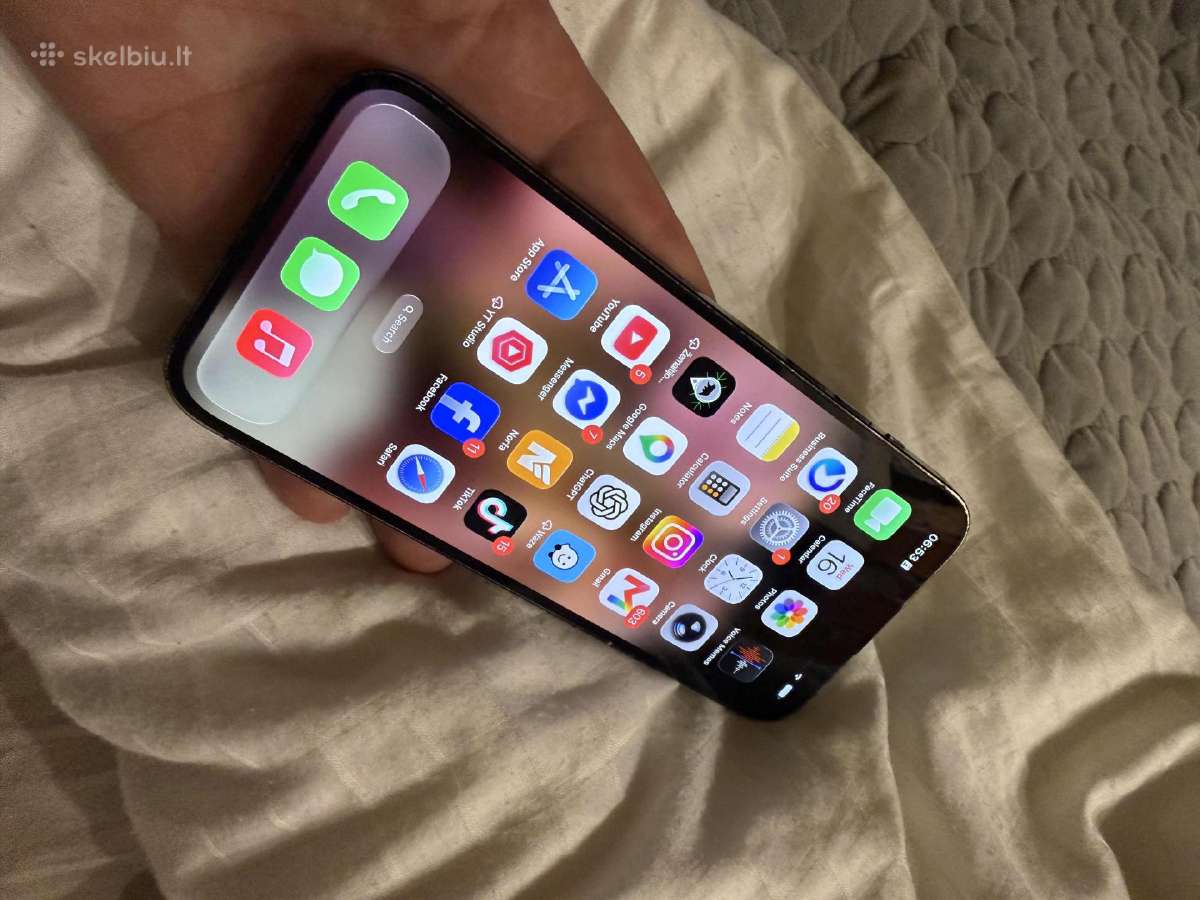 iPhone 14 Pro Max 512 GB Originalus Neremontuo - nuotraukos Nr. 3